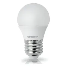 Superled S30 4w Bolinha Biv 2700k Ourolux 20005 Foto mini 1