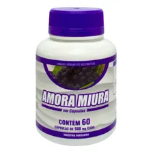 Suplemento Alimentar Amora Miura 500mg Aroma 60cáps- Kit 3cx Foto mini 2