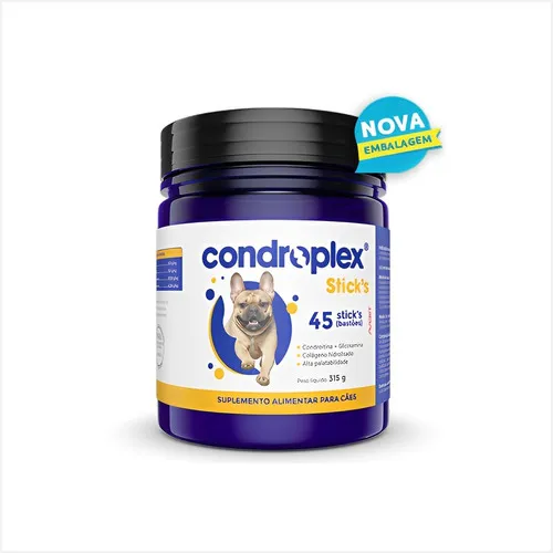 Suplemento Alimentar Condroplex Sticks Avert - 45 Unidades Foto 1