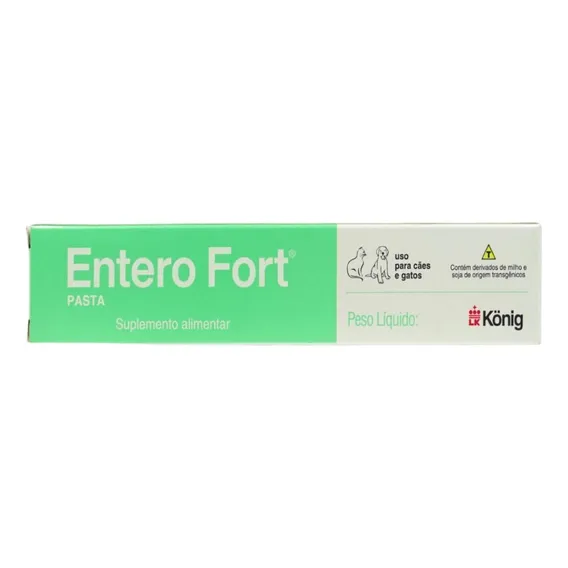 Suplemento Alimentar Entero Fort Pasta Knig 30g Cães E Gatos Foto 1