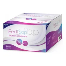 Suplemento Alimentar Fertisop Q10 Com 60 Sachês Sabor Sem sabor Foto mini 1