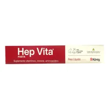 Suplemento Alimentar Para Cães E Gatos Hep Vita 15g Konig Foto mini  3
