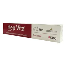 Suplemento Alimentar Para Cães E Gatos Hep Vita 15g Konig Foto mini 4