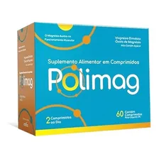 Suplemento Alimentar Polimag Com 60 Comprimidos Foto  mini 1