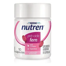 Suplemento Alimentar Triptofano Pré-Ciclo Fem 10 Cápsulas Nutren Foto mini 2