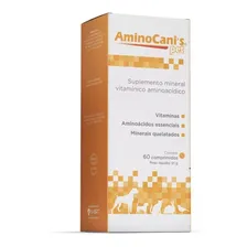 Suplemento Aminocanis Pet 60 Comprimidos -cães -avert Foto  mini 1