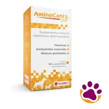 Suplemento Aminocanis Pet 60 Comprimidos -cães -avert Foto mini  3