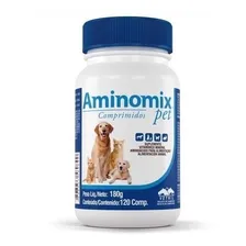 Suplemento Aminomix Pet Com 120 Comprimidos Foto mini 2