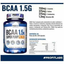Suplemento Bcaa 1.5g Super Pump 60 Caps Foto mini 2