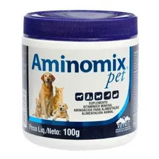 Suplemento Cachorro Gato Aminomix Pet Vetnil - 100g Foto mini 2