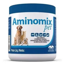 Suplemento Cachorro Gato Aminomix Pet Vetnil - 100g Foto mini 1
