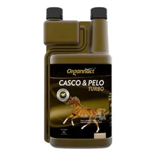 Suplemento Casco & Pelo Turbo 1 Litro Equinos - Organnact Foto mini 1