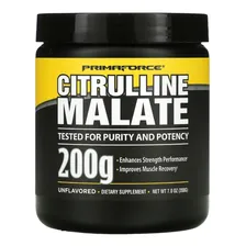 Suplemento Citrulina Malato 200g 2000mg Primaforce Foto mini 1