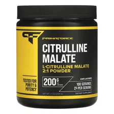 Suplemento Citrulina Malato 200g 2000mg Primaforce Foto mini 4