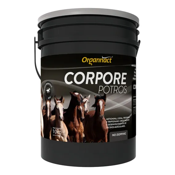 Suplemento Corpore Potros Organnact 10 Kg Cavalo Foto 1