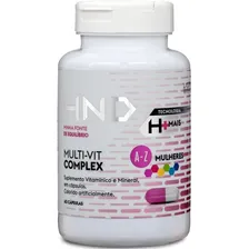 Suplemento de cápsulas minerais multivitamínicas Hinode HND Multi vit Complex A Z para mulheres Foto  mini 1