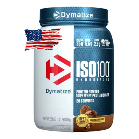 Suplemento Dymatize Whey Sabor Gourmet Chocolate De 640g - P贸 Foto 1