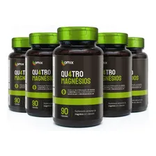 Suplemento Em Cápsula Omix Kit 5x Qu4tro Magnésios - 90 Cápsulas Sabor Cápsulas Em 1 01 Un Pacote X 01 U Foto mini 1