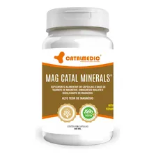 Suplemento Em Cápsulas Catalmedic Magcatal Taurato Lisina Bisglicinato D Magnesio 120 cápsulas Foto  mini 1