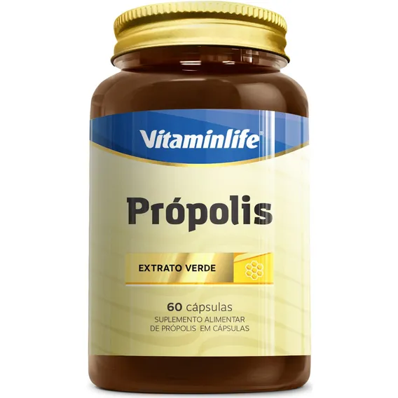 Suplemento Em Cápsulas Vitaminlife Vitaminas Própolis 60 Cap Foto 1