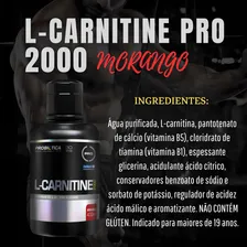 Suplemento Em Liquida Probi贸tica L-carnitina Sabor Morango De 400ml Foto mini 4