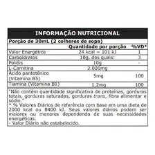 Suplemento Em Liquida Probi贸tica L-carnitina Sabor Morango De 400ml Foto mini 1