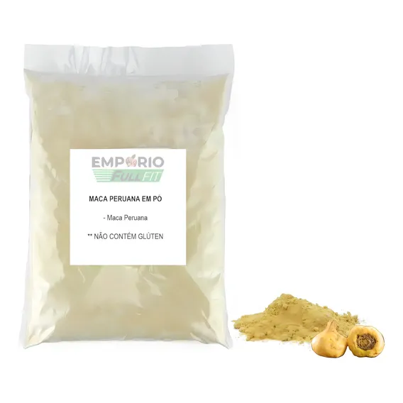 Suplemento Em P贸 Emp贸rio Fullfit Maca Peruana Em P贸 Pura Granel 3 Kg Emp贸rio Fullfit Farinha De Maca Peruana Maca Peruana Em P贸 Pura Granel 3 Kg Emp贸rio Fullfit Sabor Natural Em Pacote De 3l Foto 1