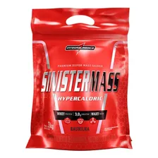 Suplemento em p贸 Integralm茅dica Sinister Mass Hipercal贸rico Sinister Mass carboidratos Hipercal贸rico Sinister Mass sabor chocolate em sach锚 de 3kg Foto mini 1
