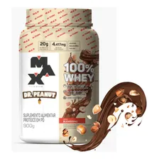 Suplemento Em Pó Max Titanium Dr Peanut Whey Protein, Whey, Way, Wey, Proteina Whey Protein Whey Protein, Whey, Way, Wey, Proteina Sabor Bueníssimo Em Pote De 1l Foto mini  3