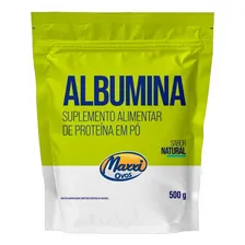 Suplemento em p贸 MaxxiOvos Albumina Sem Sabor 500g Foto mini 1