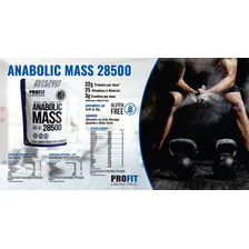 Suplemento Em Pó Profit Hipercalórico Mass 3kg + Bcaa + Creatina + Shaker Creatina Hipercalórico Mass 3kg + Bcaa + Creatina + Shaker Sabor Morango Em Refill De 3200ml Pacote X 4 U Foto mini  2