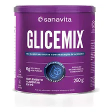 Suplemento Em P贸 Sanavita Glicemix Ig Em Lata De 250g Sabor Neutro Foto mini 1