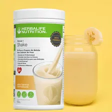 Suplemento em Pó Shake Herbalife Proteínas Sabor Banana Caramelizada de 550g Foto mini 2