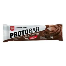 Suplemento en barra Nutrata Proteínas sabor choco whey x 70g Foto  mini 1