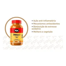 Suplemento en cápsula FDC Vitaminas Suplementos e Vitaminas Ômega 3 x 84g Foto mini  3
