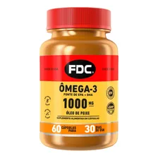 Suplemento en cápsula FDC Vitaminas Suplementos e Vitaminas Ômega 3 x 84g Foto  mini 1