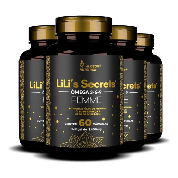 Suplemento En Capsulas Alisson Nutrition Lilis Secrets X 100g Foto 1