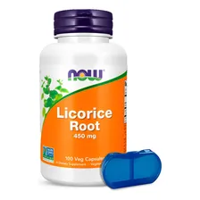 Suplemento En Cápsulas Now Foods Licorice Root De 100 Un Foto  mini 1