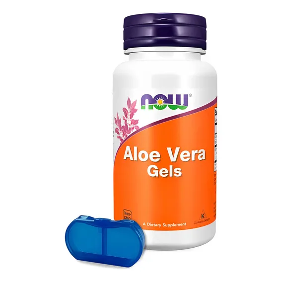 Suplemento En Softgels Now Foods Aloe Vera De 100 Un Foto 1
