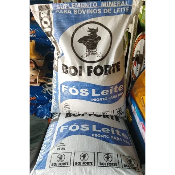 Suplemento Mineral Fos Leite Saco 25kg, Gado Leite Foto 1