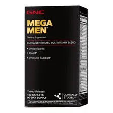 Suplemento Multivitamínico Mega Men GNC Pote com 180 Cápsulas Foto mini  3