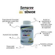 Suplemento MultivitamĂnico SĂȘnior Sempree 180 Caps Foto mini 3