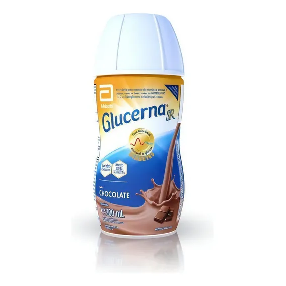Suplemento Nutricional Glucerna Sr Chocolate 200ml Foto 1