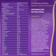 Suplemento Nutridrink Protein Morango 200ml Nutricia Danone Foto mini 4