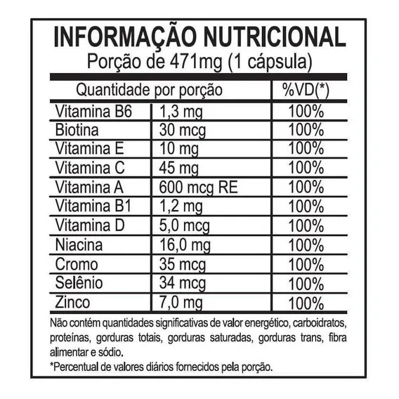 Suplemento Para Cabelo,pele,unha Femme Lift Hair Skin &nails Sabor Sem sabor Foto 1