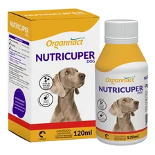 Suplemento Para Cães Organnact Nutricuper Dog Líquido 120ml Foto  mini 1