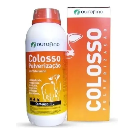 Suplemento Para Cavalo Em Líquido Ourofino Pulverização Colosso Em Litro Foto 1