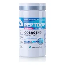 Suplemento Peptdop Move Colágeno Hidrolisado Tendoforte Acido Hialurônico Elemento Puro Pote 300g Sabor Morango em Po Foto mini 1