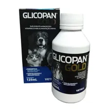 Suplemento Vetnil Glicopan Gold Para Cães E Gatos Pets 125ml Foto  mini 1