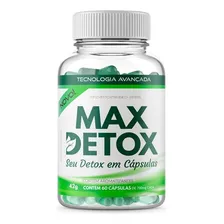 Suplemento VitamĂnico Detox Em Cápsulas 60 Caps - Max Detox Foto mini 2